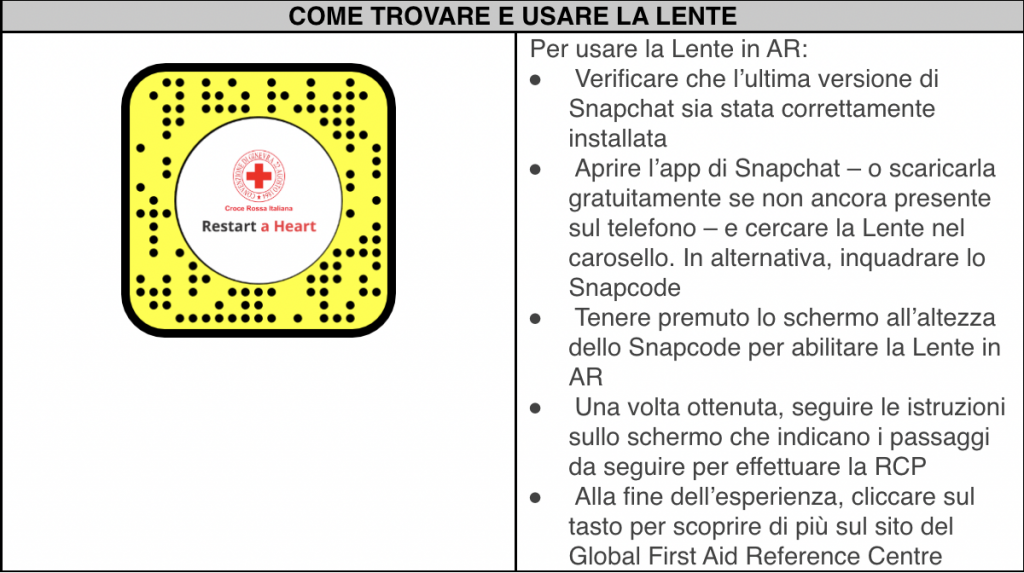 Salvare una vita: impara su Snapchat